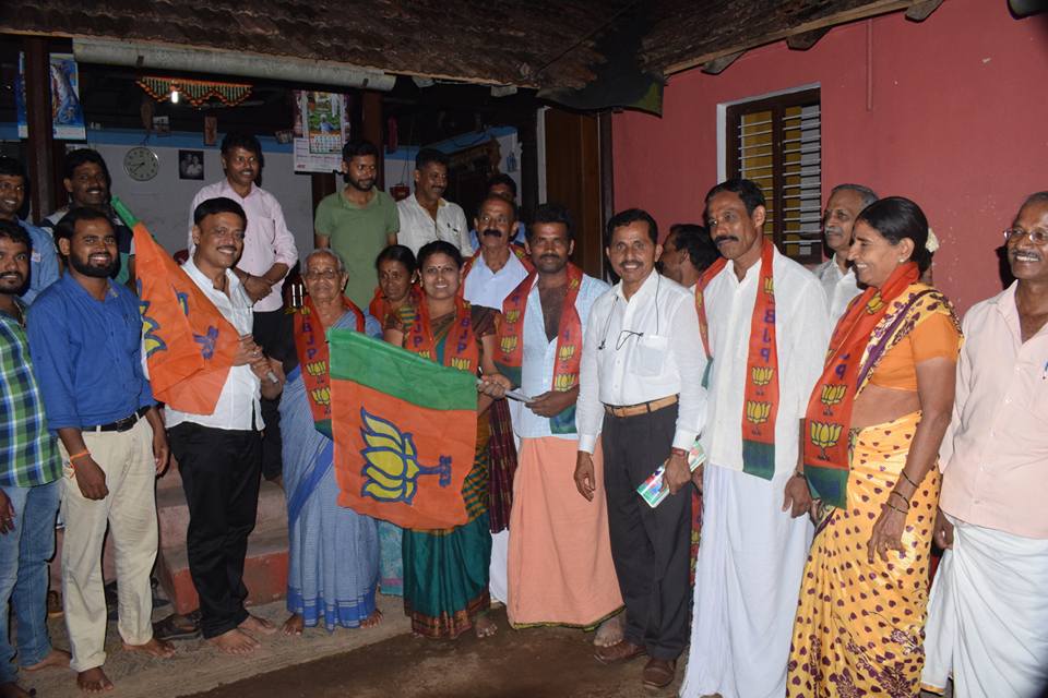 ಬಂಟ್ವಾಳ:  ಕಾಂಗ್ರೆಸ್ ಕಾರ್ಯಕರ್ತರು ಬಿಜೆಪಿಗೆ